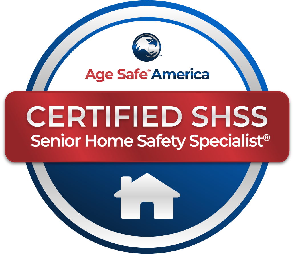 Age Safe America Certified Senior Home Safety Specialist (SHSS) badge