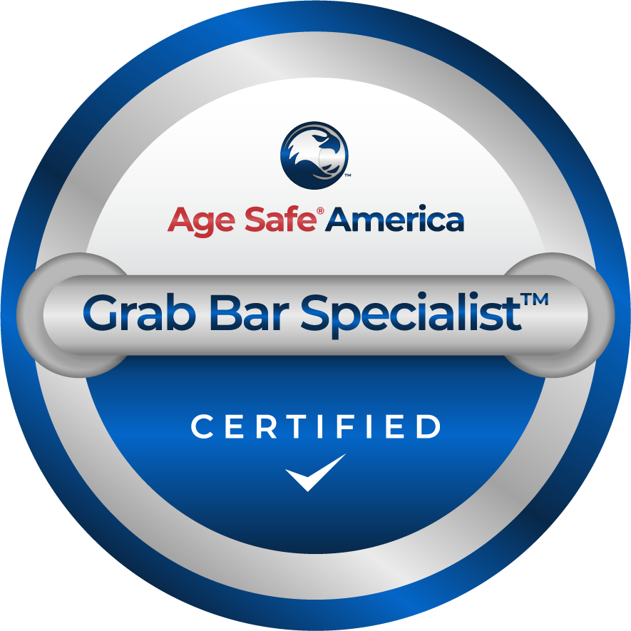 Age Safe America Grab Bar Specialist Certified badge